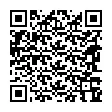 QR-code voor telefoonnummer +18643364950