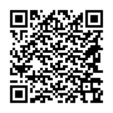 Kode QR untuk nomor Telepon +18643364971