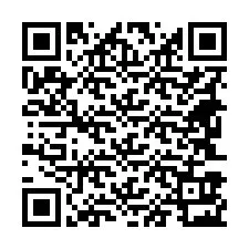 Codice QR per il numero di telefono +18643923076