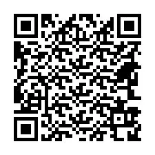 Codice QR per il numero di telefono +18643928507