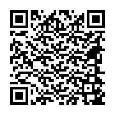 QR Code pour le numéro de téléphone +18644147043