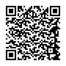 QR код за телефонен номер +18644487142