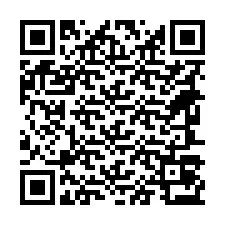 QR-koodi puhelinnumerolle +18647073841