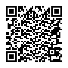 Código QR para número de telefone +18647073843