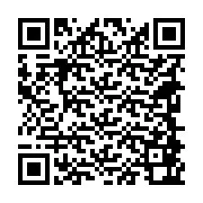 QR код за телефонен номер +18648862164