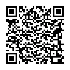 Codice QR per il numero di telefono +18649200205