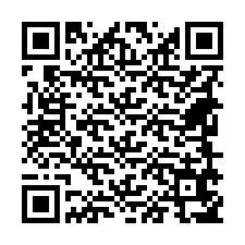 QR-код для номера телефона +18649657487