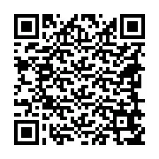 QR код за телефонен номер +18649657488