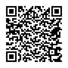 Codice QR per il numero di telefono +18657617037