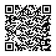 QR-code voor telefoonnummer +18657617038