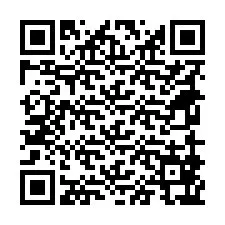 電話番号のQRコード +18659867400