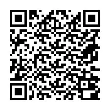 QR-Code für Telefonnummer +18672000015