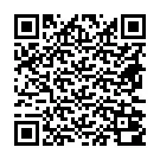 Kode QR untuk nomor Telepon +18672000026