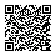 QR Code สำหรับหมายเลขโทรศัพท์ +18672000031