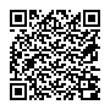 Kode QR untuk nomor Telepon +18672000041