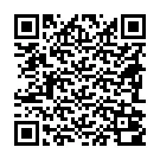 Código QR para número de teléfono +18682000008