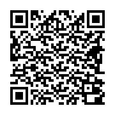 Codice QR per il numero di telefono +18682000036