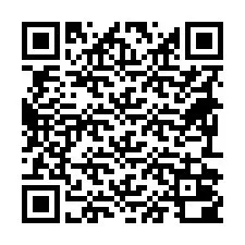 Código QR para número de teléfono +18692000009