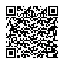 Codice QR per il numero di telefono +18692000010