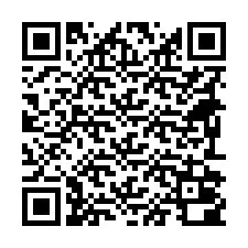 QR kód a telefonszámhoz +18692000014