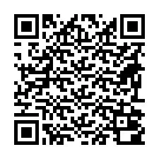 Código QR para número de teléfono +18692000015