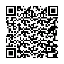 QR kód a telefonszámhoz +18692000019