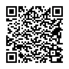 Código QR para número de teléfono +18692000023