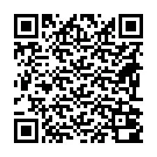 QR-Code für Telefonnummer +18692000025