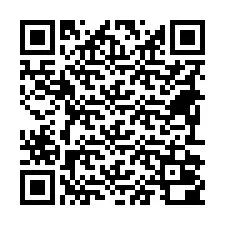 Kode QR untuk nomor Telepon +18692000043