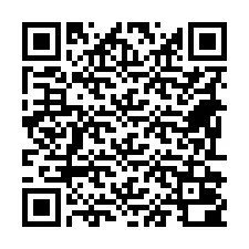 Código QR para número de teléfono +18692000077