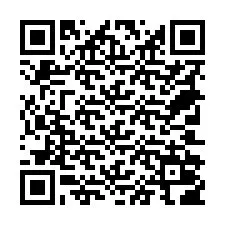 QR Code สำหรับหมายเลขโทรศัพท์ +18702006481