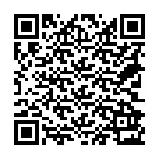 Código QR para número de telefone +18702923221