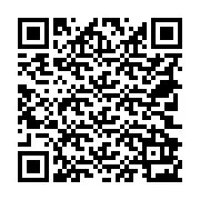 Codice QR per il numero di telefono +18702923224