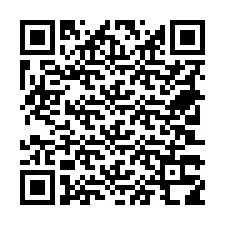 Kode QR untuk nomor Telepon +18703318876