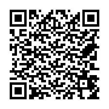 Kode QR untuk nomor Telepon +18703454557