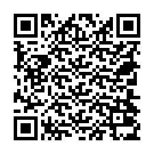 QR-Code für Telefonnummer +18704035214