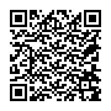 QR kód a telefonszámhoz +18704385701