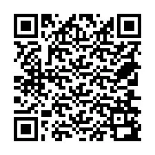 Kode QR untuk nomor Telepon +18706192683