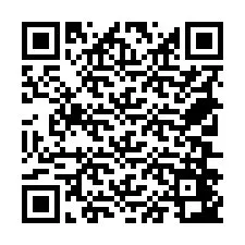 QR Code pour le numéro de téléphone +18706443673