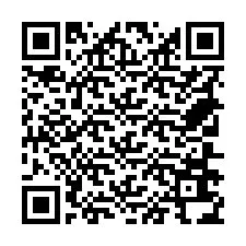 QR kód a telefonszámhoz +18706634347