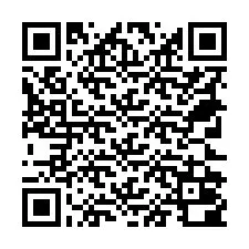 QR-code voor telefoonnummer +18722000000