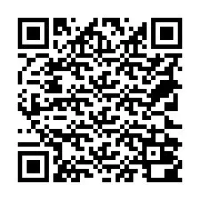 QR kód a telefonszámhoz +18722000001