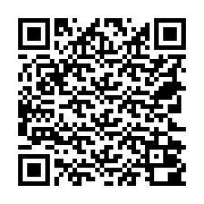 QR-koodi puhelinnumerolle +18722000014