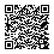 QR-code voor telefoonnummer +18722042187