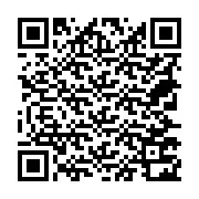 QR-koodi puhelinnumerolle +18727722395