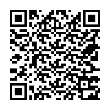 QR-koodi puhelinnumerolle +18727722436