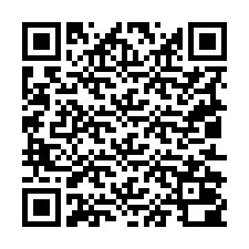 QR-koodi puhelinnumerolle +19012000184