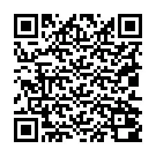 Código QR para número de telefone +19012000610