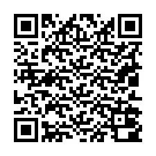 Código QR para número de teléfono +19012000815