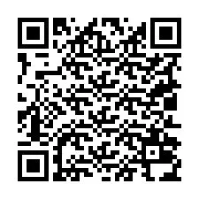 Código QR para número de teléfono +19012034564